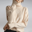 Pull à col roulé Cozy Cashmere pour femme
