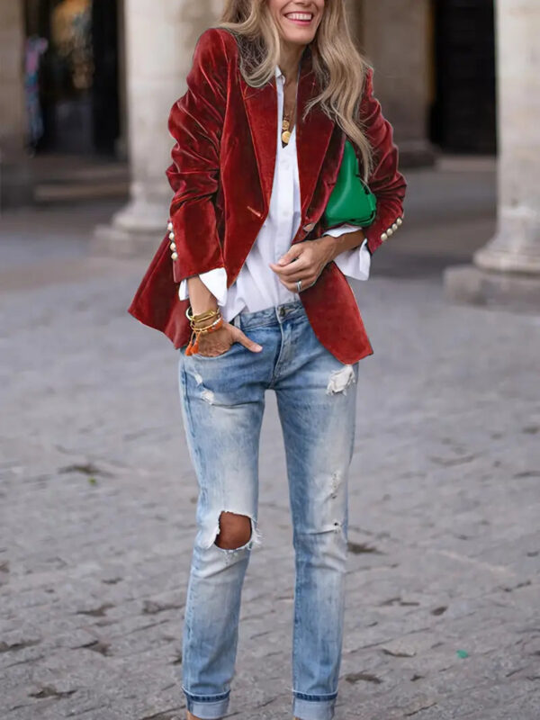 Devika – Blazer élégant pour femme – Image 7