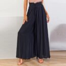 Lucretia - Pantalon femme avec cordon de serrage et taille élastique