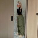 Tilda - Pantalon cargo décontracté avec cordon de serrage