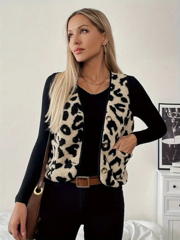 Paola – Gilet polaire élégant sans manches – Image 2
