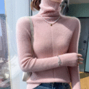 Athena – Pull col roulé en laine et cachemire