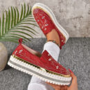 Marceline - Chaussures élégantes et scintillantes à enfiler