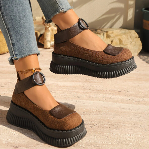 Marielle - Chaussures vintage à bout rond pour femmes – Image 2
