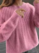 Ania - Pull en tricot de cachemire moelleux