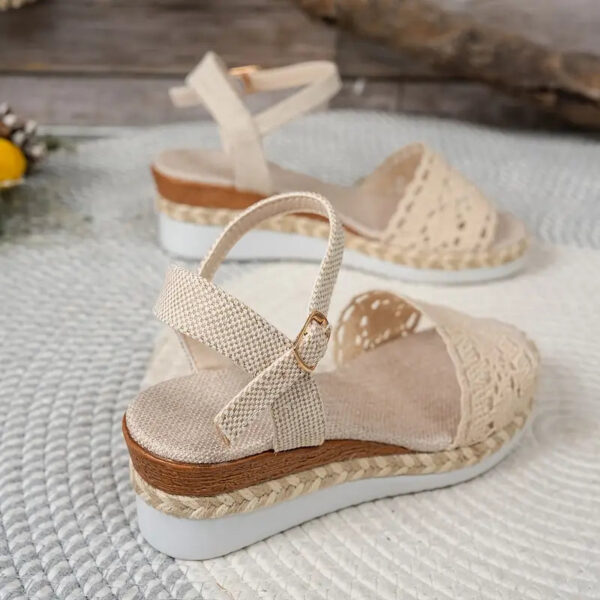 Sabrina - Sandales compensées orthopédiques confortables – Image 4