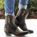 Miriam - Bottes de cow-girl vintage résistantes aux intempéries