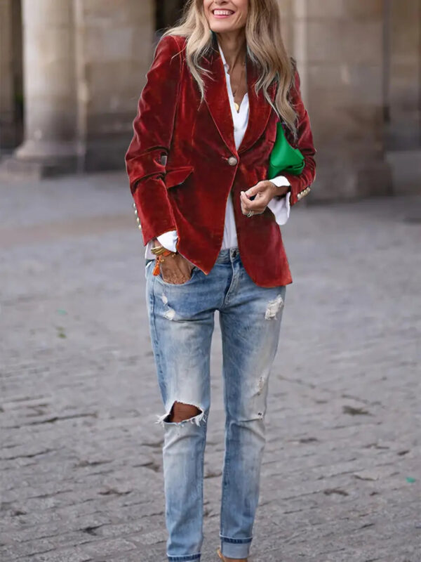 Devika – Blazer élégant pour femme – Image 10