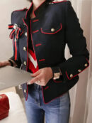 Bonnie - Veste élégante avec patte de boutonnage