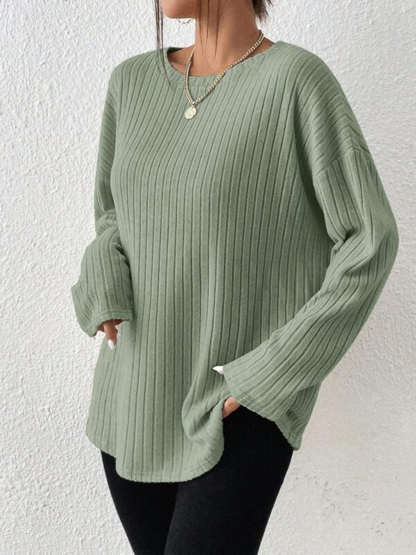 Camille - Pull élégant en maille côtelée – Image 6