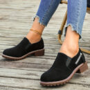 Fedelia - Chaussures à bout rond pour femmes