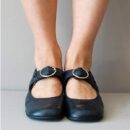 Fiona - Chaussures orthopédiques vintage à bout rond