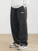 Pantalon en velours côtelé pour homme avec poches - Braun