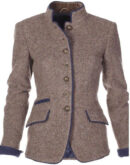 Veste élégante pour femme de couleur unie