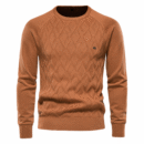 Pull tricoté à motif losanges pour homme - Adam