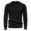 Pull tricoté à motif losanges pour homme - Adam