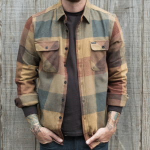 Chemise à carreaux à manches longues de style vintage - Archie