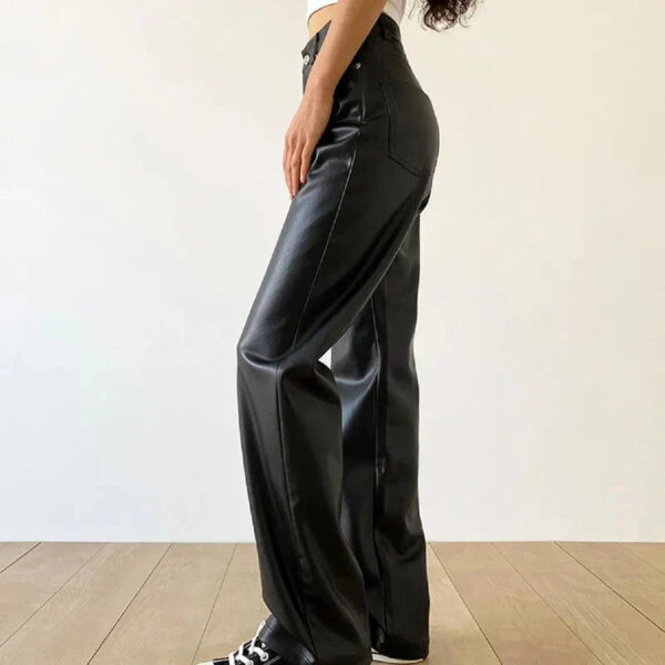 Philomena - Pantalons en cuir pour femmes – Image 2