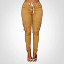 Eileen - Pantalon cargo pour femmes avec cordon de serrage