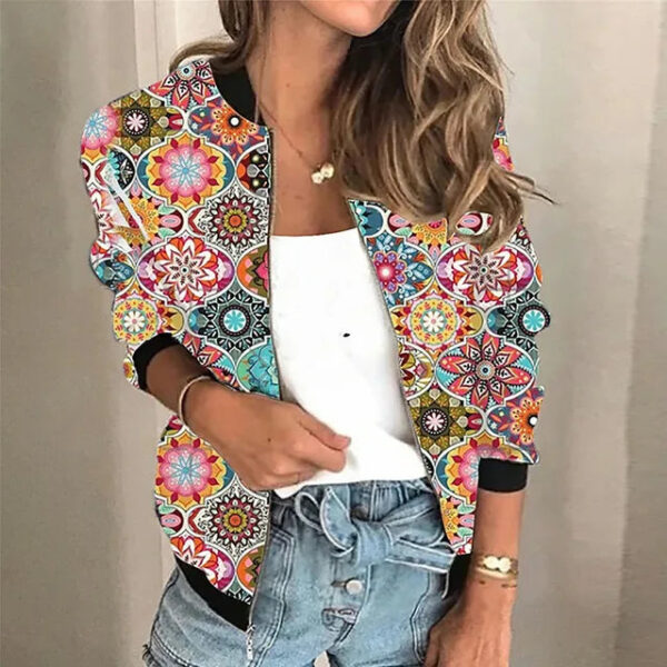Mercy - Veste zippée imprimée – Image 7