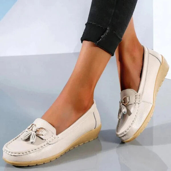 Martela - Ballerines plates en cuir pour femmes – Image 2