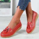 Martela - Ballerines plates en cuir pour femmes