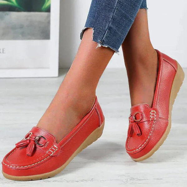 Martela - Ballerines plates en cuir pour femmes – Image 5