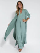 Lillian - Ensemble robe longue et gilet moulant