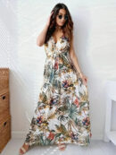 Brenda - Robe longue boho élégante