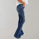 Georgina - Pantalon évasé déchiré