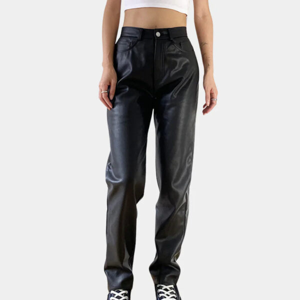 Philomena - Pantalons en cuir pour femmes
