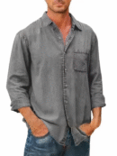 Chemise en jean à manches longues - Mateo