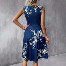 Beulah - Robe sans manches à imprimé floral