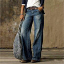 Lucinda - Jean évasé en denim vintage pour femme