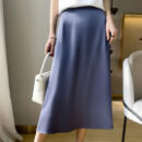 Loretta - Jupes mode en satin de soie
