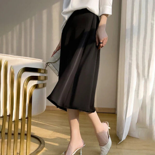 Loretta - Jupes mode en satin de soie – Image 4