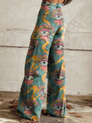 Velma - Pantalon large à taille haute