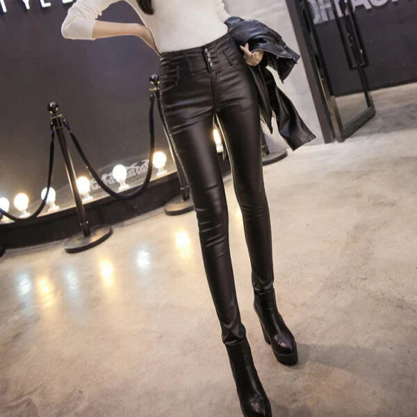 Meredith - Pantalons en cuir pour femmes – Image 3