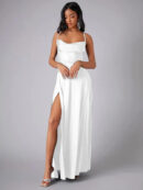 Alvaree – Robe longue élégante en satin