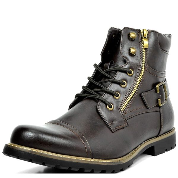 Bottes de moto en cuir véritable - Rhion – Image 5