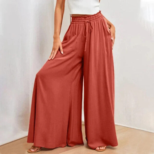 Mildred - Jupe longue taille haute pour femme – Image 4
