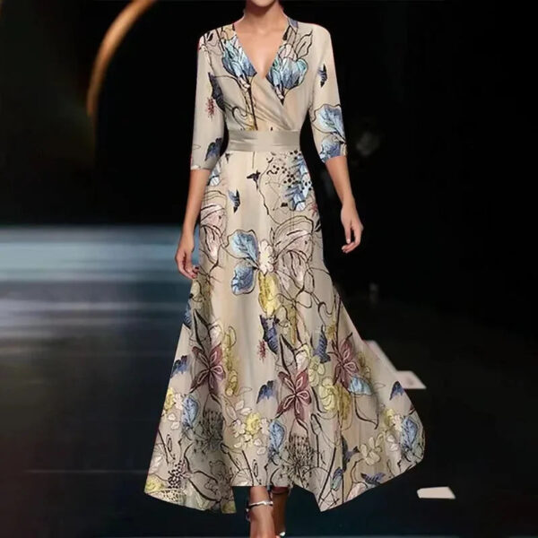 Matisse – Robe longue florale élégante – Image 4