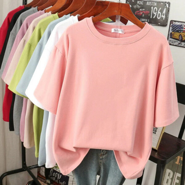 Rhoswen – T-shirt oversize en coton – Image 11