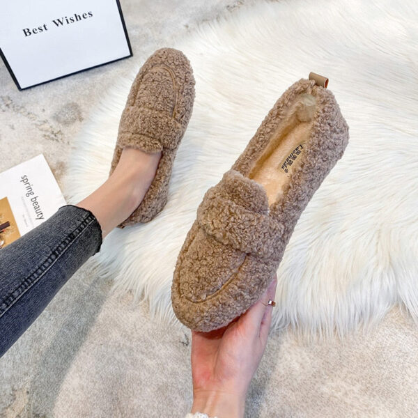 Azida - Chaussures pantoufles en peluche – Image 9