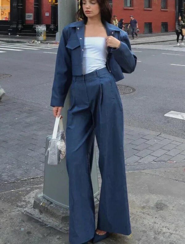 Victoria - Veste élégante en deux pièces et pantalon large – Image 4