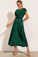 Evangeline - Robe de soirée élégante en satin de soie