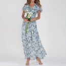 Josephine - Longue robe d'été à motif floral