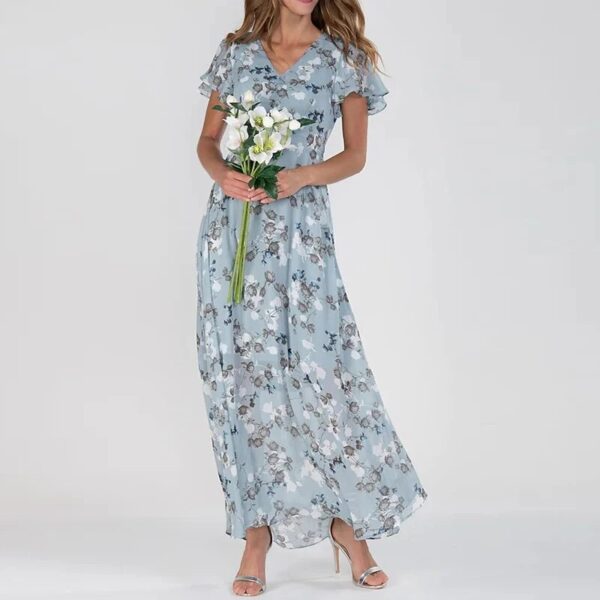 Josephine - Longue robe d'été à motif floral – Image 5