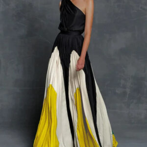 Clare - Robes maxi glamour à une épaule