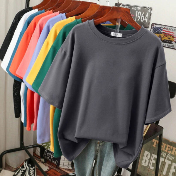 Rhoswen – T-shirt oversize en coton – Image 6
